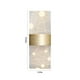 thumbnail image 3 of Aplique de pared acrílico con cable, moderno aplique LED cálido, aplique dorado para interiores, ideal para sala de estar, dormitorio, baño, pasillo, puerta, escaleras, mesita de noche, moderno., 3 of 6