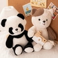thumbnail image 4 of LIWEN 23cm Stuffed Animal Toy Cute Bunny Panda Monkey Elephant Plushies Hugging Pillow Sofa Ornament Soft Doll Pillow Plush Toy Home Decoration Birthday Gift, 4 of 8