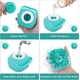 thumbnail image 5 of Cepillo para perros de 80 ml, cepillo de baño para mascotas, dispensador de champú, cepillo de silicona para gatos y perros de pelo corto (azul), 5 of 5