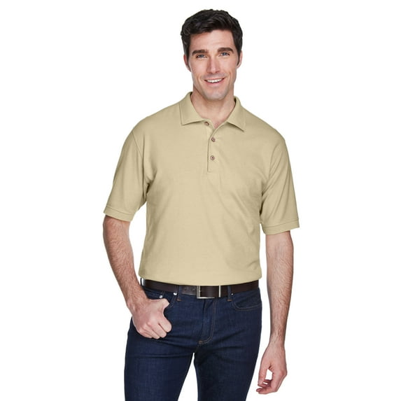 UltraClub Men's Whisper Piqué Polo - 8540