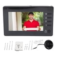 thumbnail image 2 of Video Door Viewer, 4.3 inch Screen ABS Peephole Viewer Door Camera  for Monitoring, 2 of 7
