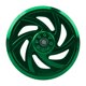 thumbnail image 3 of Cubierta del ventilador de refrigeración del motor de la motocicleta, decoración, regalo, accesorios de fácil instalación Verde, 3 of 8