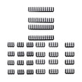 thumbnail image 2 of Peine de cable Macarena 24 piezas 2 6 8 pines, 2 of 8