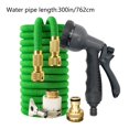 thumbnail image 2 of 25 ft Heavy Duty Expandable Water Garden Hose(Green), 2 of 5