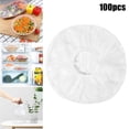 thumbnail image 1 of Fule 100Pcs Dustproof Disposable Bowl Cover Food Fresh Keeping Vacuum Sealed Bags, 1 of 10
