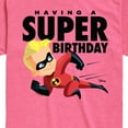 thumbnail image 2 of The Incredibles - Having A Super Birthday Dash - Toddler & Youth Short Sleeve Graphic T-Shirt, 2 of 4