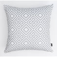 thumbnail image 2 of Ada Home Decor Gray Geometric Contemporary Pillow, 2 of 6