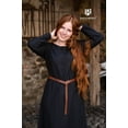 thumbnail image 4 of Women's Freya Viking Underdress in Black, size: Medium | Cotton by Medieval Collectibles, 4 of 5