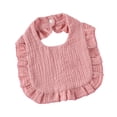 thumbnail image 1 of Baberos de Algodón para Bebé Strade Fareast Limited Suaves Respetuosos con la Piel Absorbentes Rosa, 1 of 8