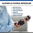 thumbnail image 4 of (Black - Right Hand) Aluminum Wrist Splint Adjustable Wrist Support Hand Stabilizer 3 or 4 Finger Immobilizer for Arthritis, Sprains and Broken Fingers, 4 of 5