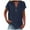 Navy-a, variant on Puawkoer haodian women's tops see through mesh sheer t-shirt blouse short sleeve (navy, l) i paused my game to be here | funny video gamer gaming player humor joke for men women t-shirt-(adul lady t-s