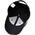 thumbnail image 4 of ORUYROP Men Women Plain Cotton Structured Baseball Cap Adjustable Strapback 6 Panel Hat, 4 of 5