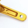 thumbnail image 2 of Juego de bielas de bicicleta de 8-11 es, hueco y ligero, bielas de 170 mm, aleación de aluminio CNC, 104BCD, de cadena, rueda de caden Golden_36T Sunnimix  Brazo de manivela de bicicleta plegable, 2 of 5
