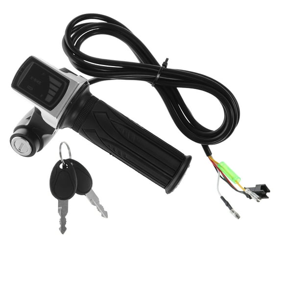 Electric Scooter Speed Controller Twisting Motorcycle Bar Black