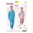 thumbnail image 3 of Burda 6741â'MISSES 'Pajamas Blanc, 3 of 10