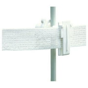 Tru Test 816066 Rod Post Wide Tape Insulator, White, 25 Pack