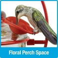 thumbnail image 6 of Nature's Way Crimson Corsage Decorative Glass Top-Fill Hummingbird Feeder 13 oz, Red, 6 of 9