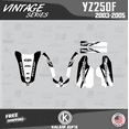 thumbnail image 4 of Kalair GFX Graphics Kit for Yamaha YZ250F (2003-2005) Vintage Series, 4 of 5