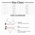 thumbnail image 4 of HCNTES Women's Bikini Tops Only Push Up Swimsuit Top Padded Triangle Bra Bathing Suit Tops Adjustable Straps Swimwear BU3,XXL, 4 of 7