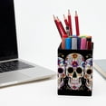 thumbnail image 5 of ERJLKXP Small Pen & Pencil Holder for Desk Organization,Sugar Skull Mexico Desktop Stationery Storage for Office Supplies and Makeup Brush Organizer, 5 of 6
