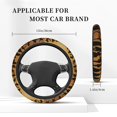 thumbnail image 6 of Hamilton-Musical Steering Wheel Cover Elastic Stretch Breathable Vehicle Steering Wheel Protector Car Interior Accessories, 6 of 7