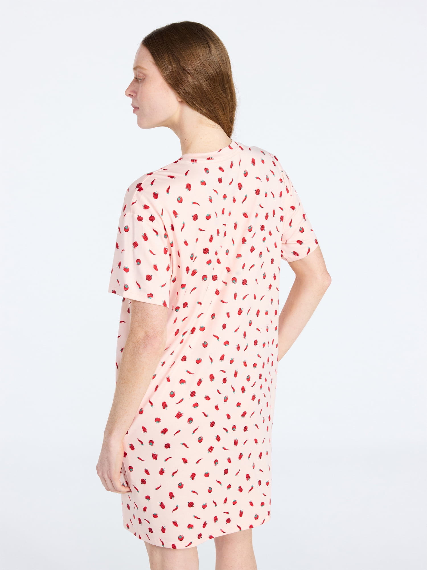 Joyspun Dreamy Soft Collection Women's Short Sleeve Sleepshirt, Sizes S/M-2X/3X