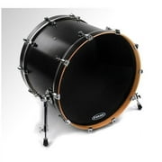 EQ1 Dry Resonant Bass Drum Head - Black - 20"
