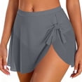 thumbnail image 2 of Mesh Mini Skirt Beach Bikini Cover-Up Swim Shorts Swimwear, 2 of 7