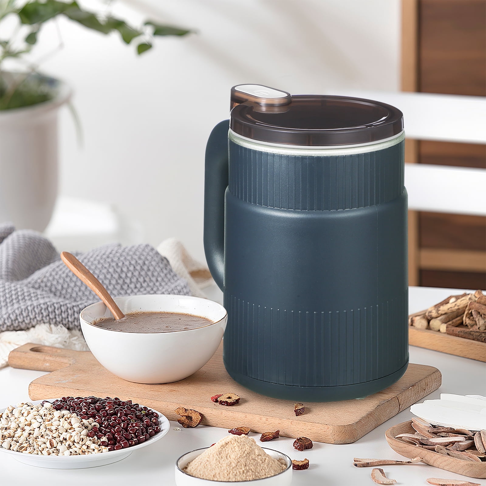 Coffee Grinder Electric: Small Grinding Machine - 500ml Portable Spice Grinder - Kitchen Fine Powder Mixer for Coffee Nuts & Dry Food