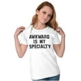 thumbnail image 3 of Awkward Specialty Funny Sarcastic Men's Graphic T Shirt Tees Brisco Brands S, 3 of 4