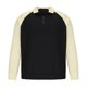thumbnail image 4 of pstuiky mangas largas para hombre, Blusa/camisa de cuello alto con cremallera y manga larga de color liso para hombre Tops casuales para hombres l, 4 of 7