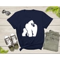 thumbnail image 3 of Cool Gorilla Lover Tshirt Design Gift For Adult Men Women Boys Girl Funny Gorilla Animal Graphic Present Shirt Gift Idea Gorilla Gym T-shirt, 3 of 8