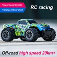 thumbnail image 4 of Muyoka Coche RC para niños 2.4GHz RC Racing Car 25Km/h 1:20 Off-Road Control remoto Vehículos de conducción de automóviles con luces LED 500mAh USB recargable RC Car Toy para niños Muyoka Hogar, 4 of 7