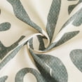 thumbnail image 4 of Black Vintage Floral Faux Linen Shower Curtain for Bathroom Decor - 210GSM Heavy Duty Modern Farmhouse Country Rustic Matisse Plants Botanical Shower Curtain Set with Hooks, 4 of 6