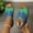 Green, variant on Sandals for Women Beach Fashion Boho Wedge Heel Peep Toe Slip-On Gladiator Slides Slippers Summer Causal Dressy Daily Shoes for Women
