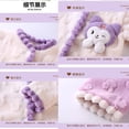 thumbnail image 2 of Pijamas para niños de Anime Sanrioed Cinnamoroll Kuromi Melody Dibujos animados Primavera Otoño Estilo coreano Kawaii Nueva ropa de hogar de franela cálida, 2 of 3