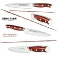 thumbnail image 2 of Ergo Chef Crimson Series 6" Boning Utility Knife German Stainless Steel G10 Handle, 2 of 6