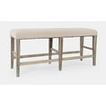 thumbnail image 5 of Jofran Fairview Transitional 52" Backless Upholstered Counter Height Bench, 5 of 6