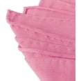 thumbnail image 3 of Jacob Alexander Linen Handrolled 15" x 15" Pocket Square Hanky - Light Pink, 3 of 4