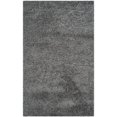 thumbnail image 4 of Safavieh Laguna Shag Collection SGL303G Dark Grey Square Area Rug, 6 feet 7 inches Square (6'7" Square), 4 of 10