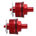 thumbnail image 1 of Preload Fork , 2 Pcs Preload Adjusters  Metal Front  Adjusters Tube  Covers  For CB400, 1 of 8