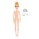 thumbnail image 2 of Cabeza de Muñeca de Pelo Largo de Moda + 12 laciones Cuerpo de Muñeca Móvil 1/6 Muñeca N. degree 3+Cabeza de Muñeca de Pelo Largo de Moda + 12 Baoblaze none, 2 of 8