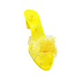 thumbnail image 4 of JWQFBC Princess Shoes Fancy Dress Multifunctional Beautiful Heels Slip on Shoe for Kids Yellow, 4 of 9