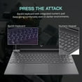 thumbnail image 4 of HP Victus Ryzen 5 Gaming Laptop, 15.6 FHD 144Hz, Ryzen 5 7535HS (Beats Intel i5-13420H), AMD Radeon RX 6550M (Beats NVIDIA GeForce RTX 3050), 16GB RAM, 512GB SSD, W11H, with 512GB External SSD Bundle, 4 of 5