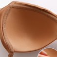 thumbnail image 7 of Bras for Women,Comfortable Ribbed Knit Bra Top for Everyday Wear Soft Supportive Wirefree Underwear,Sports Bras for Women,Brown,52, 7 of 7