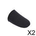 thumbnail image 1 of 2xCalentadores De Dedos De Neopreno Botín Calentador Negro Para Botas De Trabajo Deportes De Invierno Ciclismo, 1 of 8