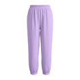 thumbnail image 4 of oqasdz Womens Elegant Casual Trousers with Side Pocket Slim Leg Soft Solid Color Knit Pants Comfort and Stretch Streetwear, 4 of 5