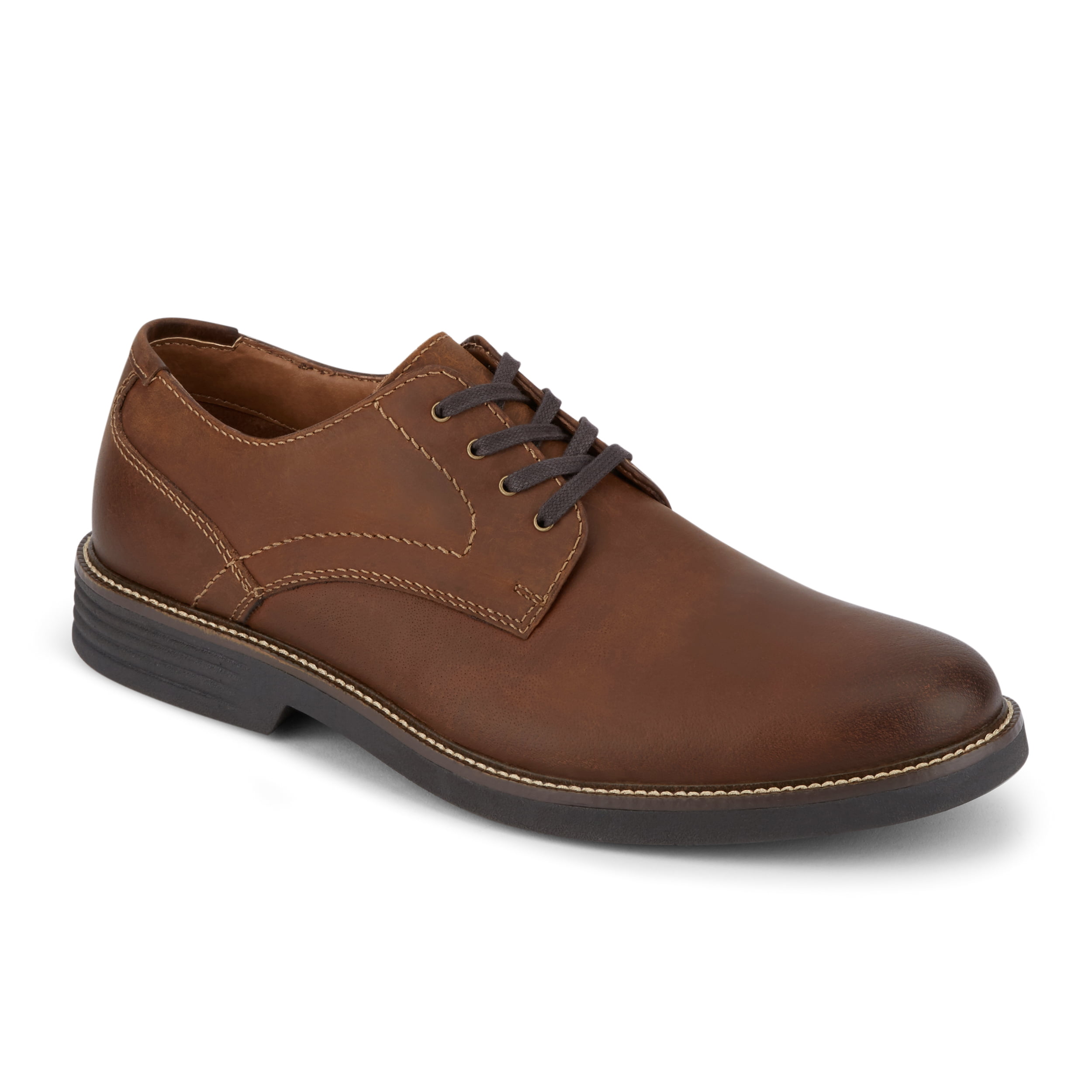 Dockers Mens Parkway Leather Dress Casual Oxford Shoe with NeverWet ...