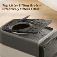 thumbnail image 4 of 2026 New Drawer Cat Litter Box, No Scoop Needed Sifting Litter Box, Fully Enclosed Odor-Proof Litter Pan with Front & Top Entry for Large Cats, Modern Gray Home Decor, 4 of 5