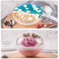 thumbnail image 4 of windfall Bath Bomb Mold Clear Transparent Plastic Fillable Ball Ornaments, 10 Count, 4 of 8